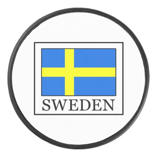 Schweden Eishockey Puck (Vorderseite)