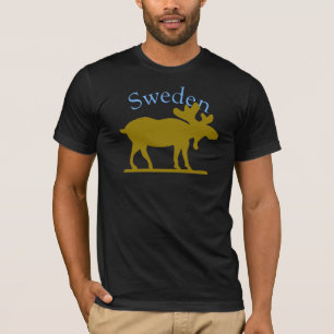 Schweden-Elch-Shirt T-Shirt