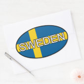 Schweden Euro Sticker (Umschlag)