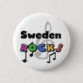 Schweden-Felsen Button (Vorderseite)