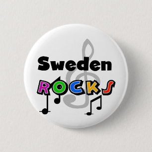 Schweden-Felsen Button