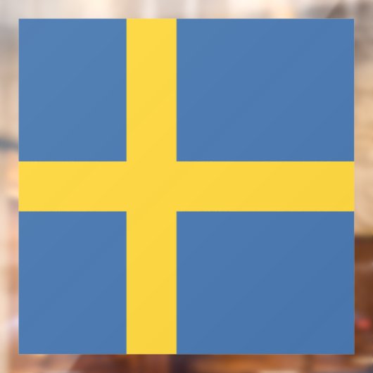 Schweden Fensteraufkleber (Blatt 2)