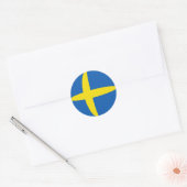 Schweden Fisheye Flag Sticker (Umschlag)