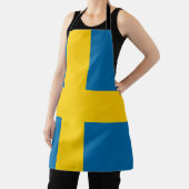 Schweden Flag All-over Print-Schürze Schürze (InSitu)