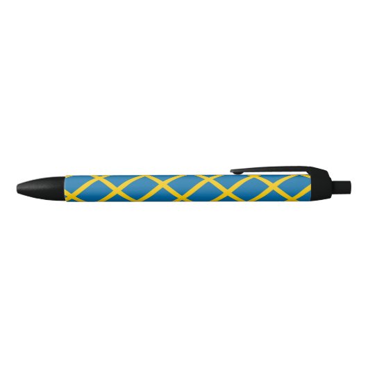Schweden Flag Ballpoint Pen Kugelschreiber (Oberseite)