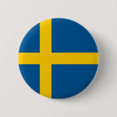 Schweden-Flag Button (Vorderseite)