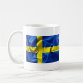 Schweden Flag Coffee Tasse (Links)