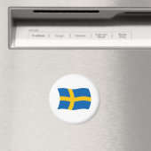 Schweden Flag Magnet (In Situ (Geschirrspüler))