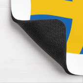Schweden Flag Mousepad (Ecke)