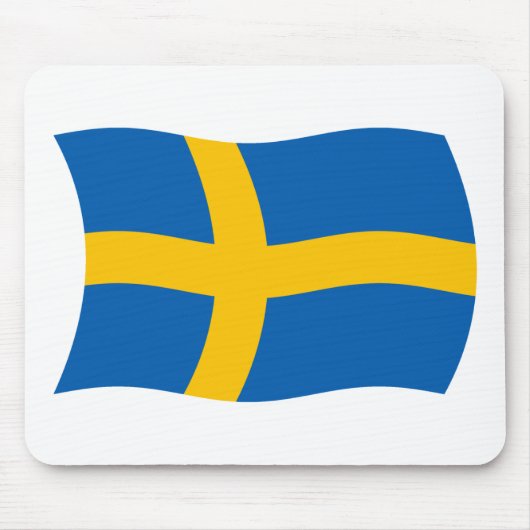 Schweden Flag Mousepad (Vorne)