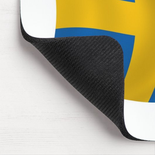 Schweden Flag Mousepad (Ecke)