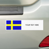 SCHWEDEN-FLAGGE Autoaufkleber (Auf Auto)