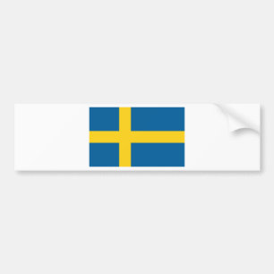 Schweden-Flagge Autoaufkleber