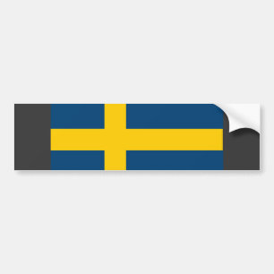Schweden-Flagge Autoaufkleber