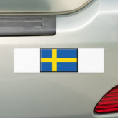 Schweden-Flagge Autoaufkleber (Auf Auto)