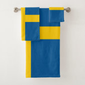 Schweden-Flagge Badhandtuch Set (Insitu)