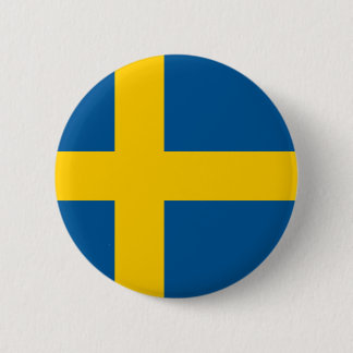 Schweden-Flagge Button