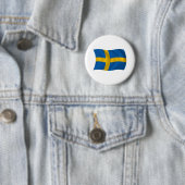 Schweden-Flagge-Button Button (Beispiel)