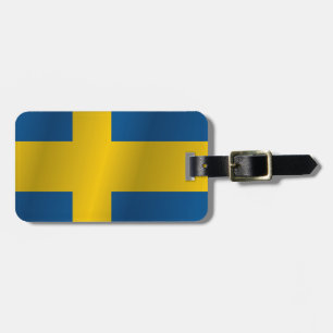 Schweden-Flagge Gepäckanhänger