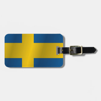 Schweden-Flagge Gepäckanhänger