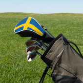 Schweden-Flagge Golf Headcover (In SItu)