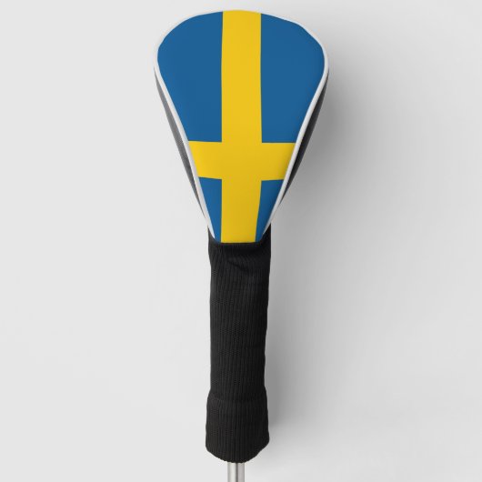 Schweden-Flagge Golf Headcover (Vorderseite)