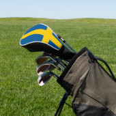 Schweden-Flagge Golf Headcover (In SItu)