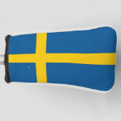 Schweden-Flagge Golf Headcover (Vorderseite)