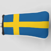 Schweden-Flagge Golf Headcover (Vorderseite)