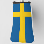 Schweden-Flagge Golf Headcover (Rotieren 90)