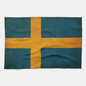 Schweden-Flagge Handtuch (Horizontal)