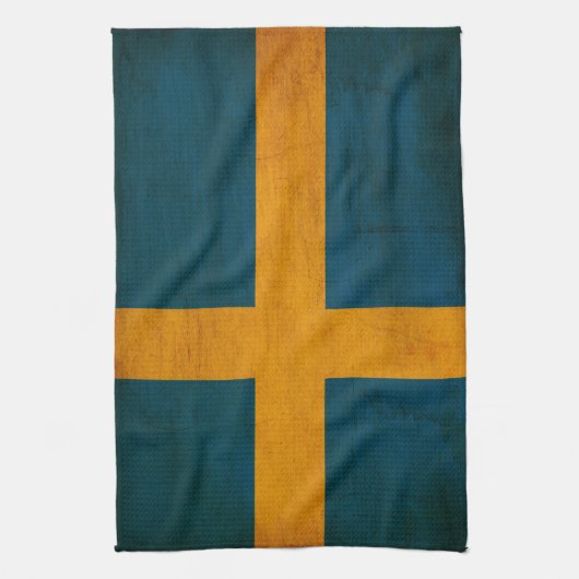 Schweden-Flagge Handtuch (Vertikal)