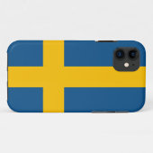 Schweden-Flagge iPhone 5 Fall (hohe Qualität) Case-Mate iPhone Hülle (Rückseite (Horizontal))