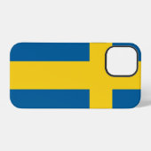Schweden Flagge iPhone Hülle (Rückseite (Horizontal))