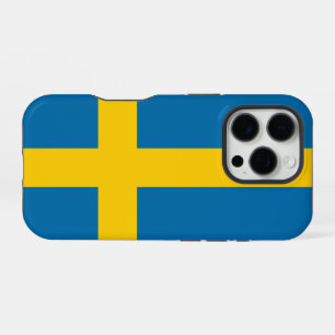 Schweden-Flagge iPhone 16 Pro Hülle