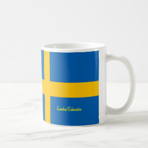 Schweden-Flagge Kaffeetasse