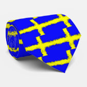 SCHWEDEN-FLAGGE Krawatte (Gerollt)