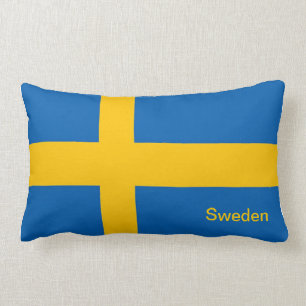 Schweden-Flagge Lendenkissen