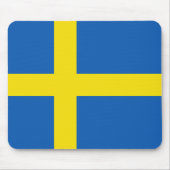 Schweden-Flagge Mousepad (Vorne)