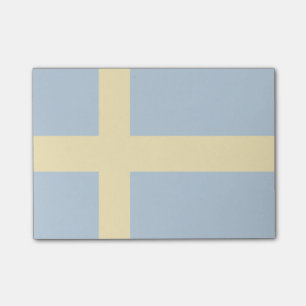 Schweden-Flagge Post-it Klebezettel