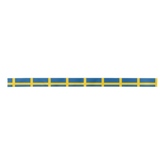 Schweden-Flagge Satinband (Vorderseite)