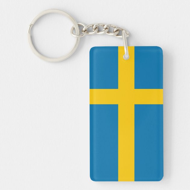 Coole Schlüsselanhänger Mit Island-Flagge – Handgestickt & Langlebig
