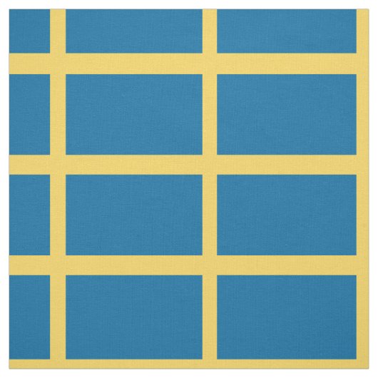 Schweden-Flagge Stoff (Muster)
