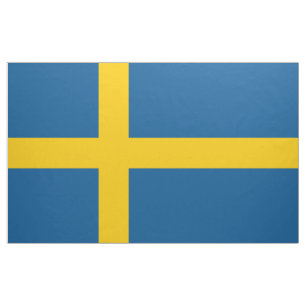 Schweden-Flagge Stoff