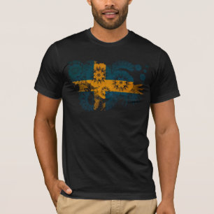 Schweden-Flagge T-Shirt