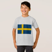 Schweden-Flagge T-Shirt (Vorne ganz)