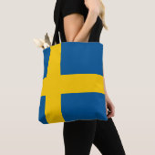 Schweden-Flagge Tasche (Von Nahem)