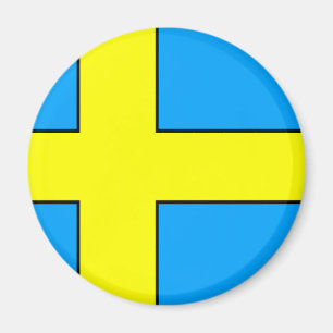 Schweden-Flaggen-T - Shirts und Geschenke Magnet