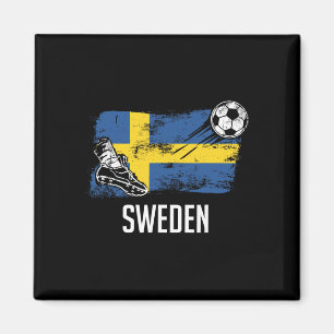Schweden Flaggen Trikot Schwedische Fußballmannsch Magnet