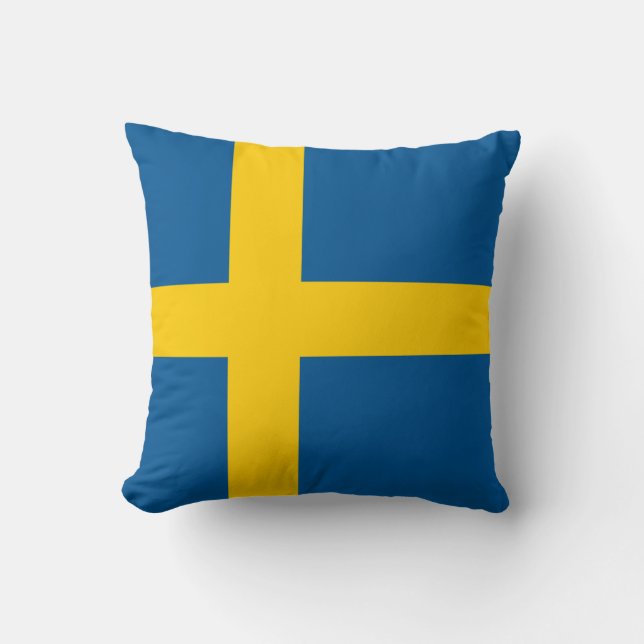 Schweden-Flaggenkissen Kissen (Vorderseite)